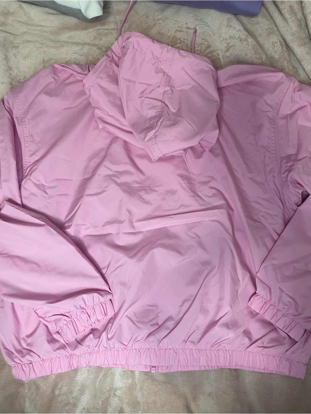 Nike Light Pink Hooded Windbreaker - Picture 4 of 4